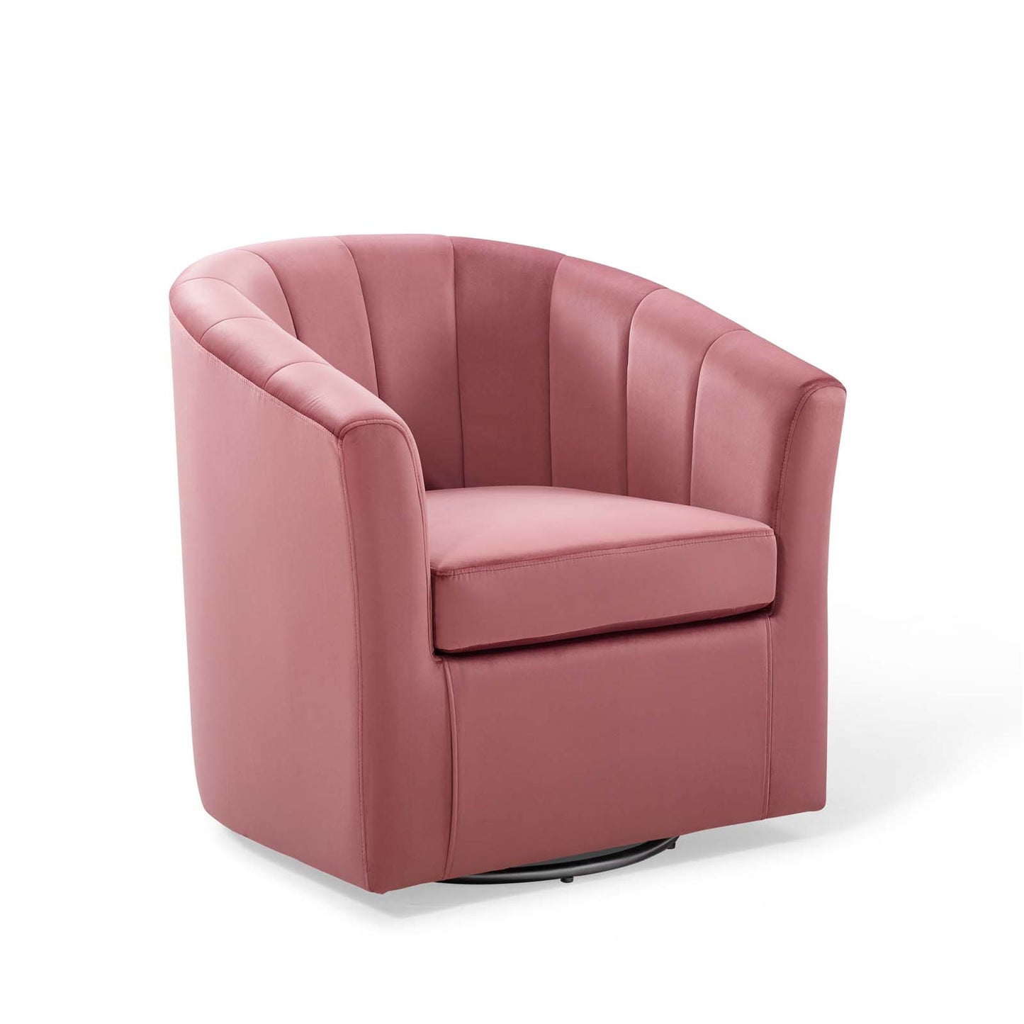 Prospect Performance Velvet Swivel Armchair by Modway