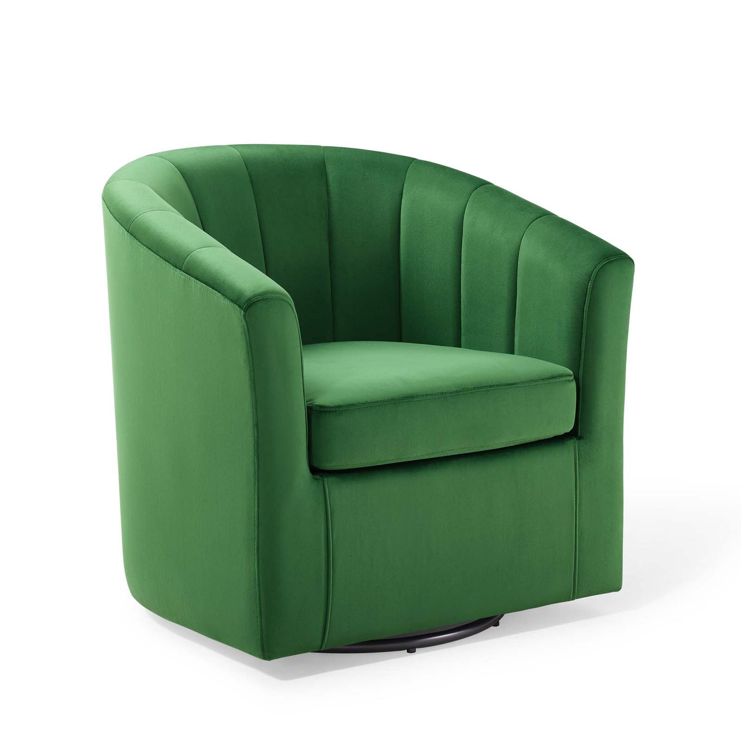 Prospect Performance Velvet Swivel Armchair by Modway