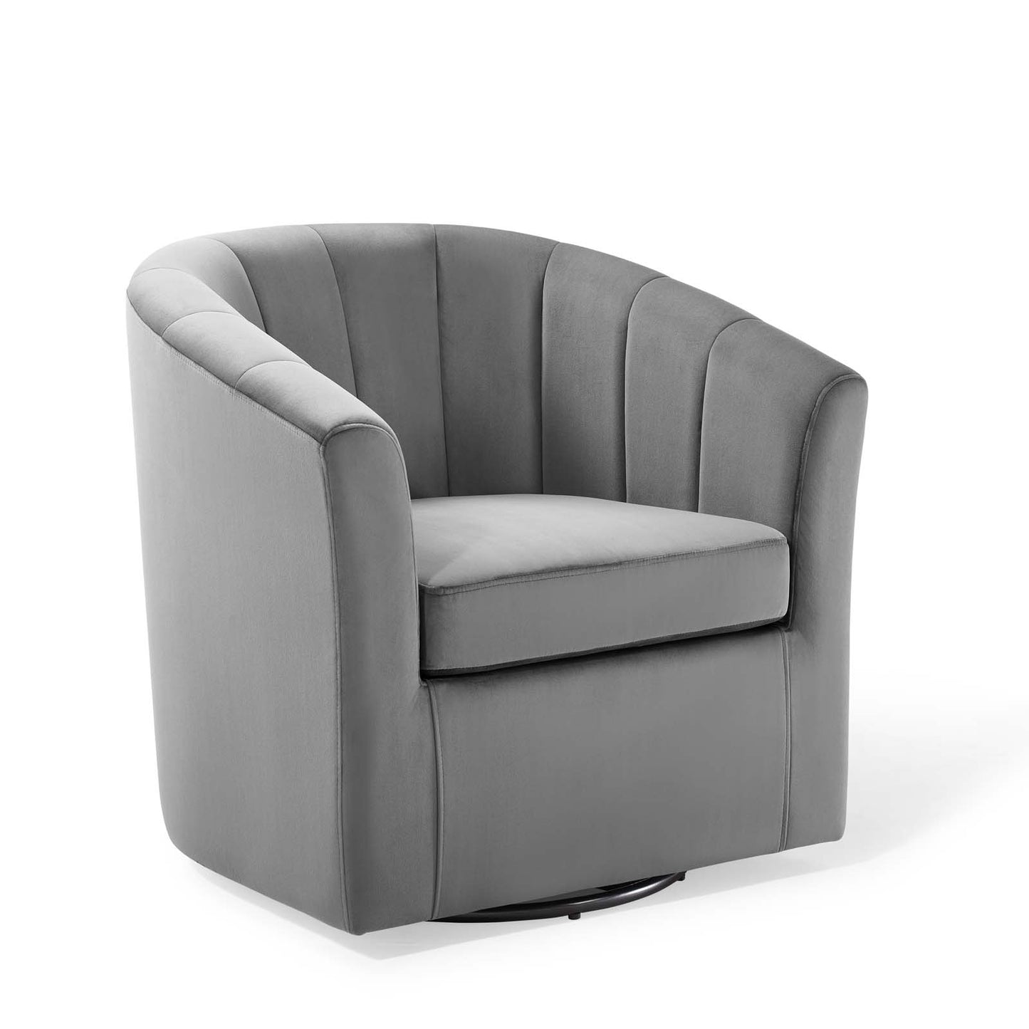 Prospect Performance Velvet Swivel Armchair by Modway