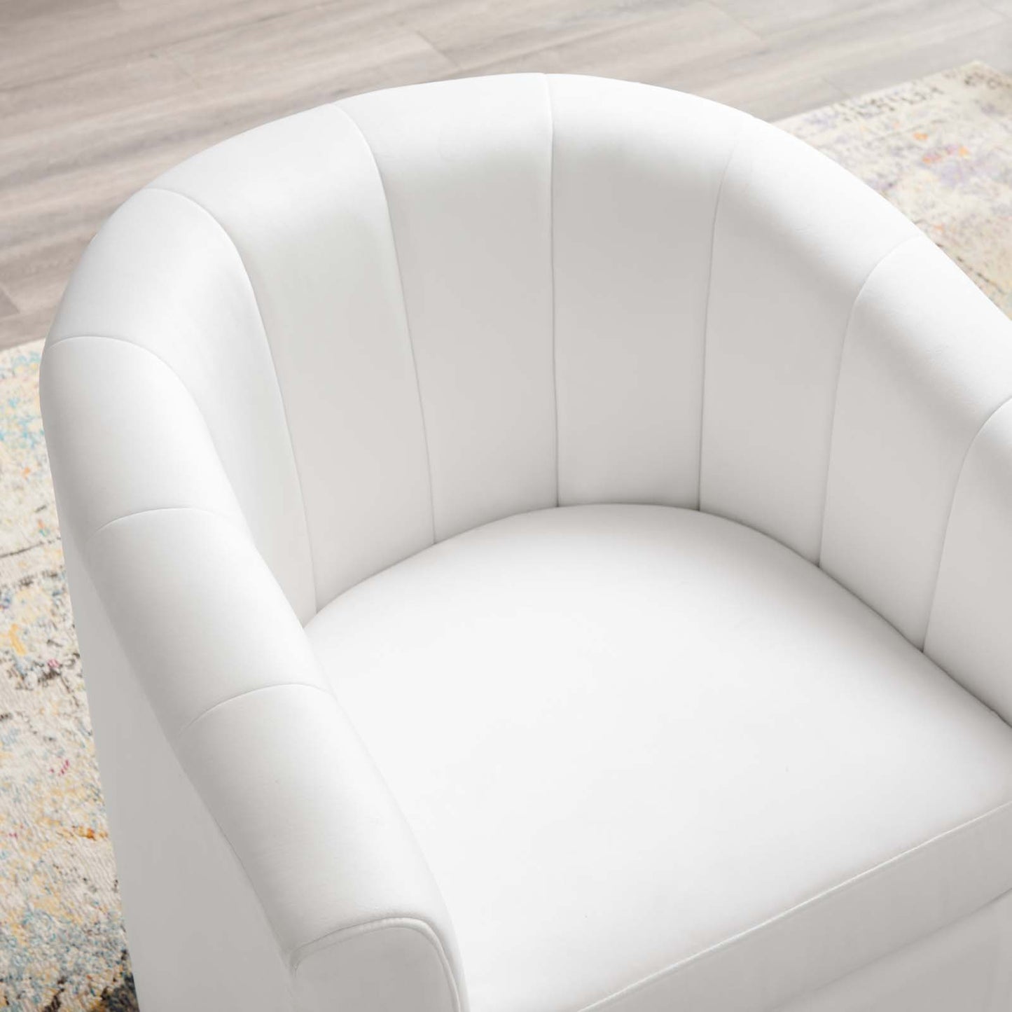 Prospect Performance Velvet Swivel Armchair by Modway