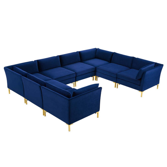 Ardent 8Piece Performance Velvet Sectional Sofa by Modway