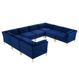 Ardent 8Piece Performance Velvet Sectional Sofa by Modway