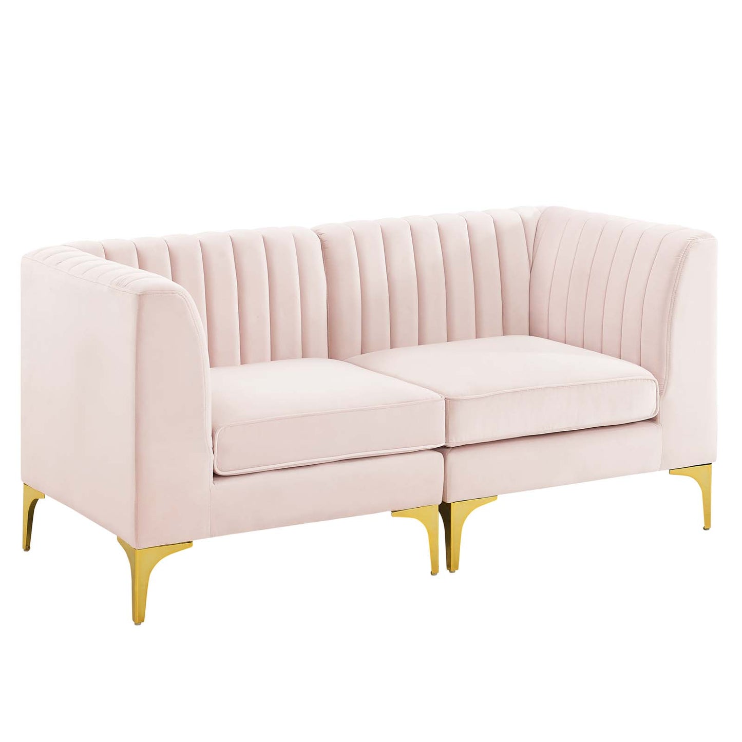 Ardent 8Piece Performance Velvet Sectional Sofa by Modway