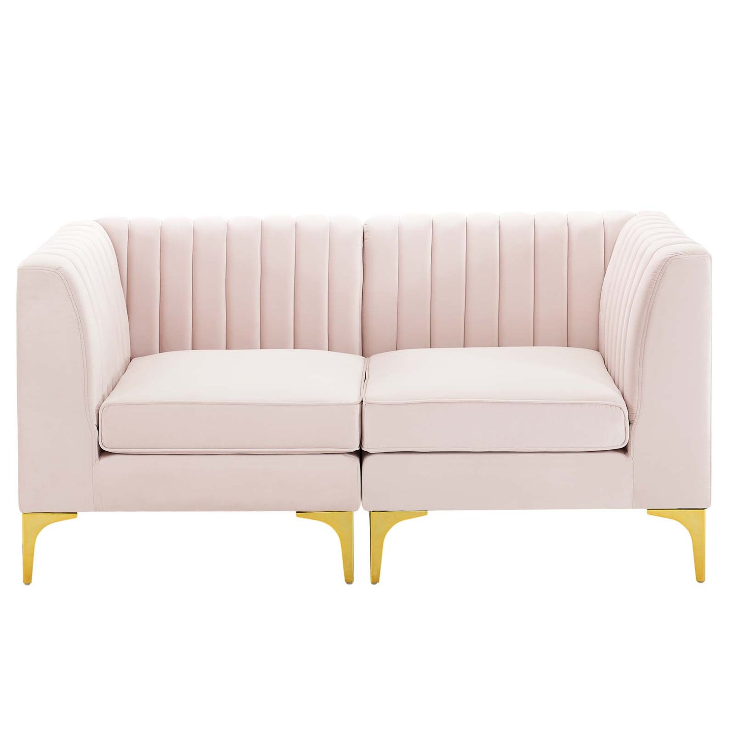 Ardent 8Piece Performance Velvet Sectional Sofa by Modway