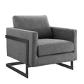 Posse Upholstered Fabric Accent Chair | Polyester by Modway