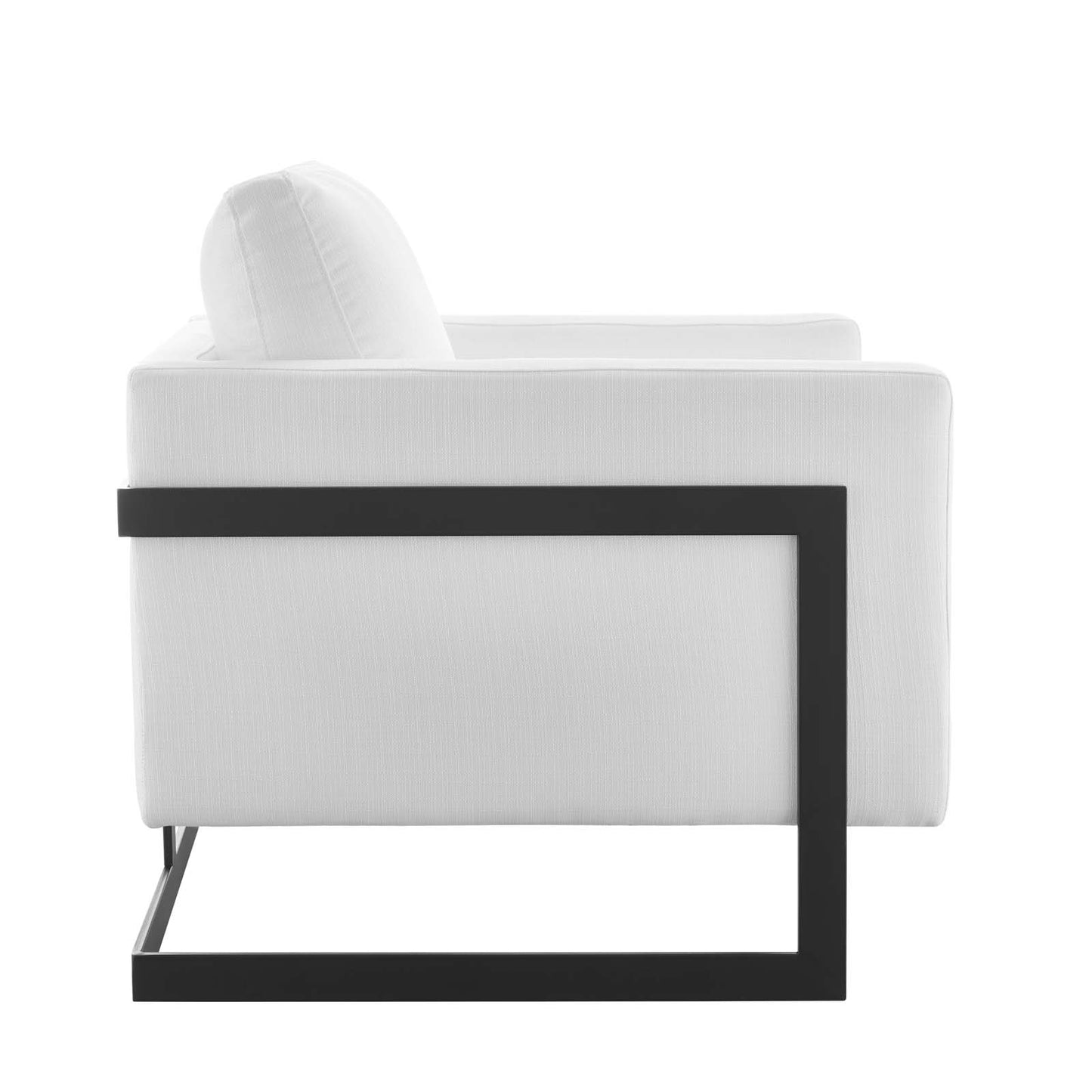 Posse Upholstered Fabric Accent Chair | Polyester by Modway