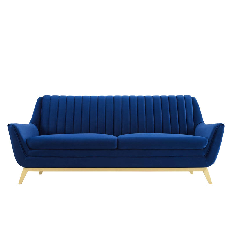Winsome Channel Tufted Performance Velvet Sofa by Modway