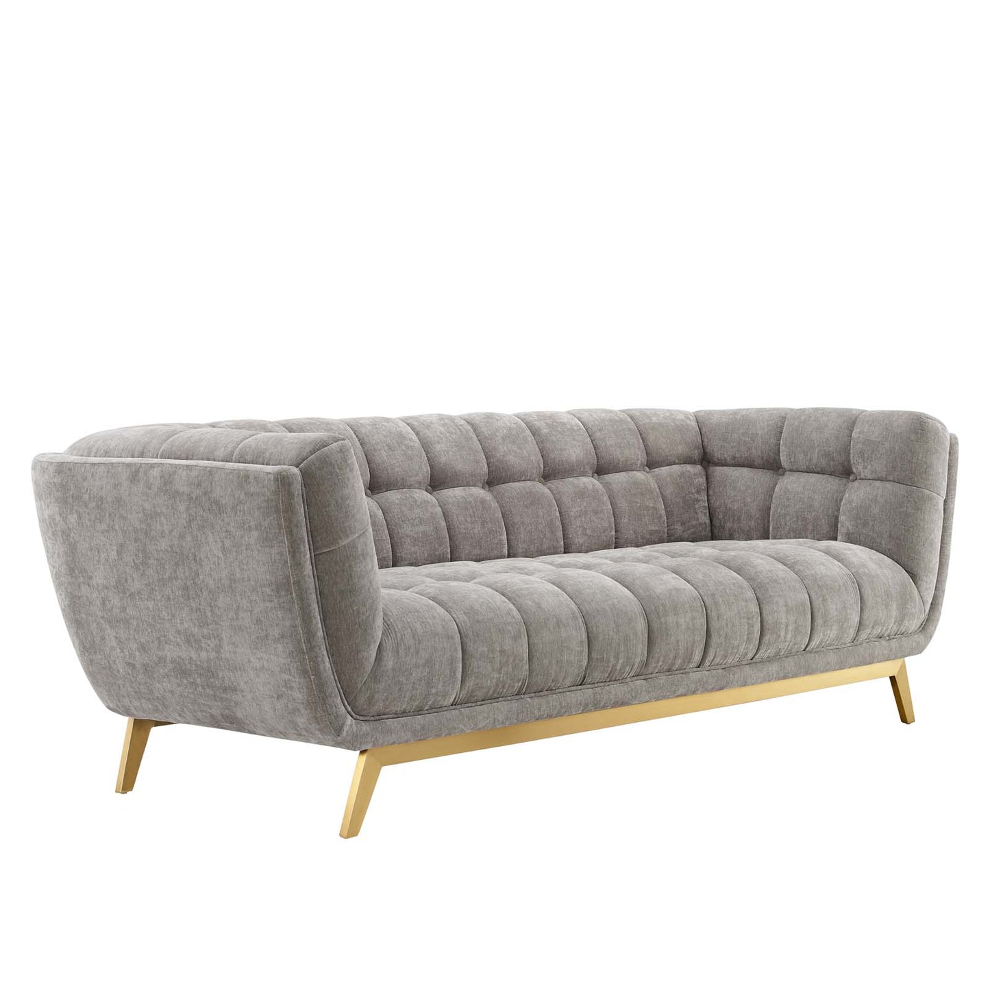 Bestow Crushed Performance Velvet Sofa | Polyester by Modway