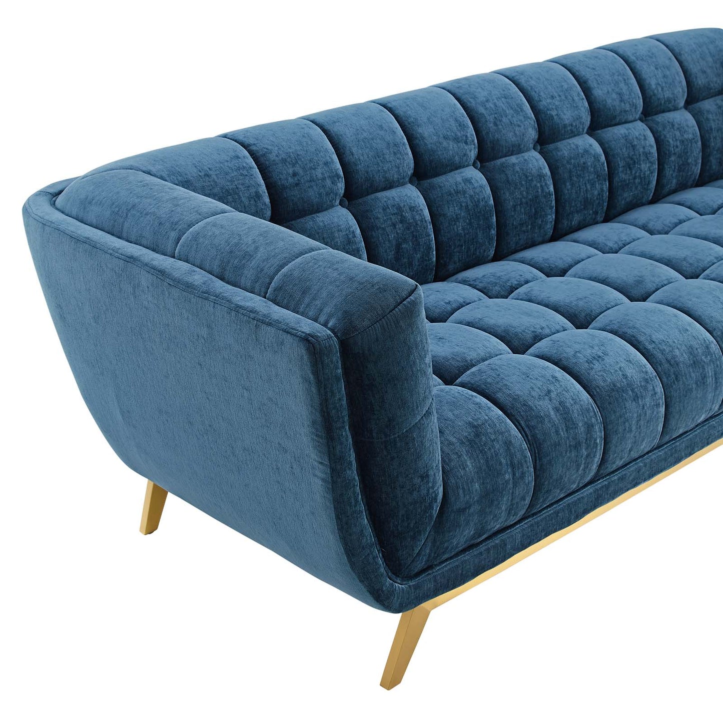 Bestow Crushed Performance Velvet Sofa | Polyester by Modway