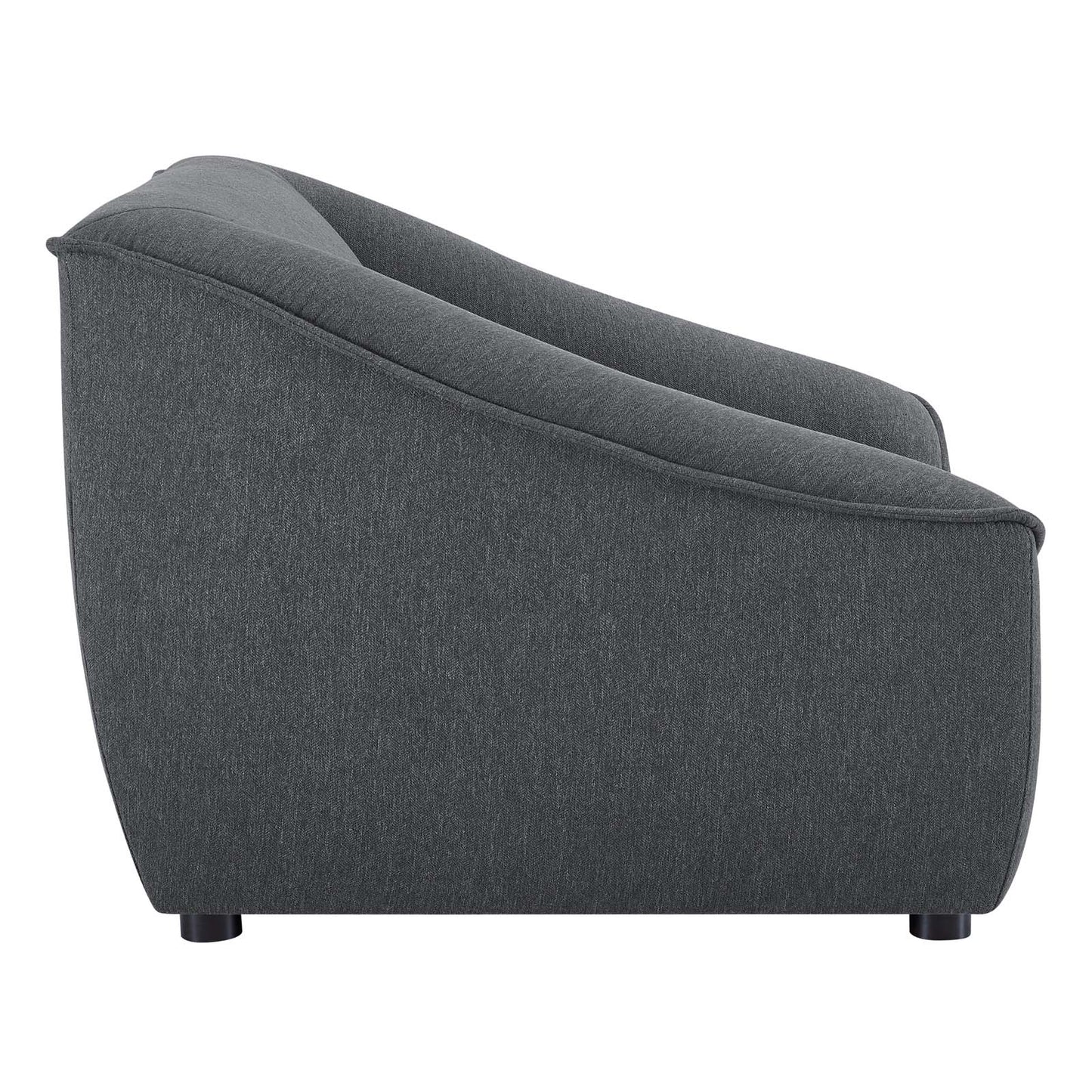 Comprise Armchair Charcoal | Polyester by Modway