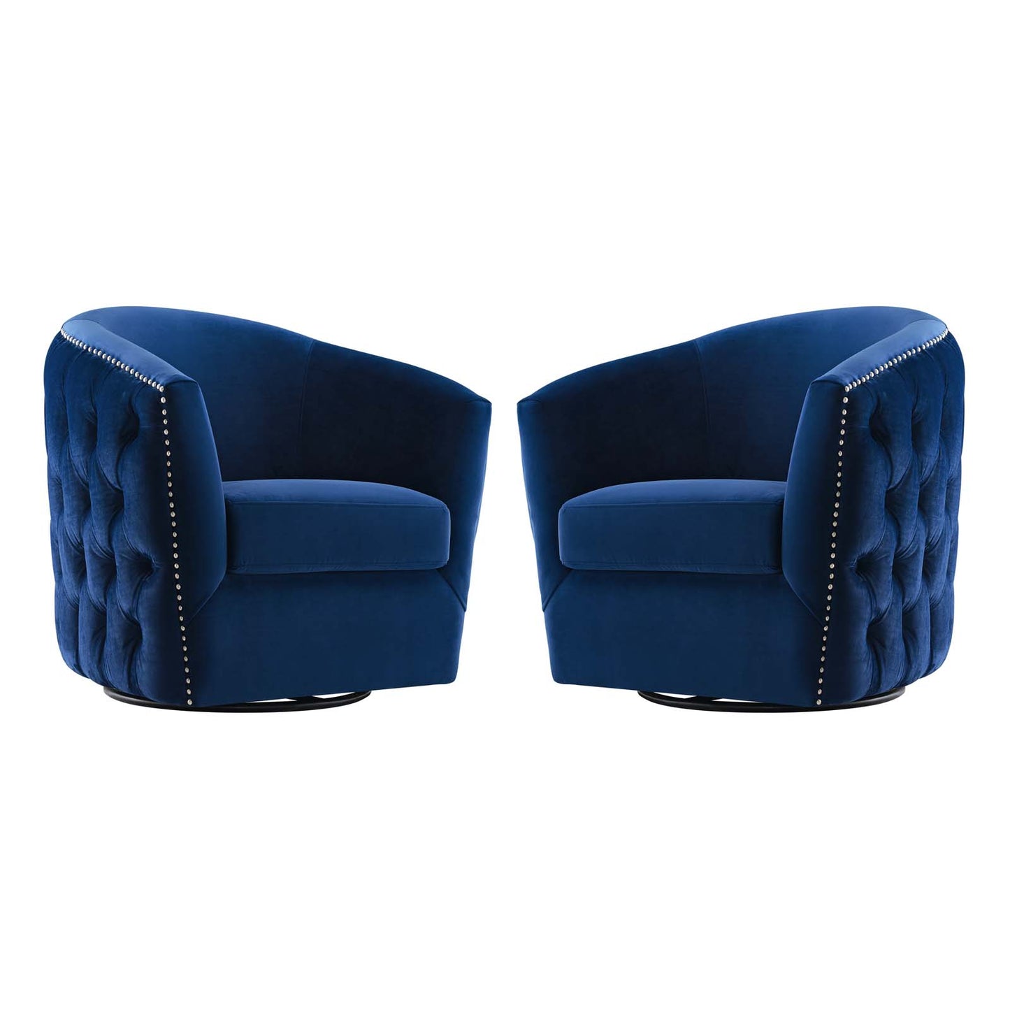 Rogue Armchair Performance Velvet Set of 2 by Modway