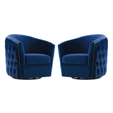 Rogue Armchair Performance Velvet Set of 2 by Modway