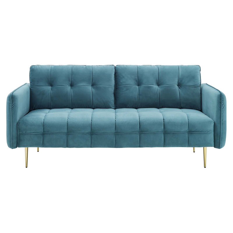 Cameron Tufted Performance Velvet Sofa by Modway
