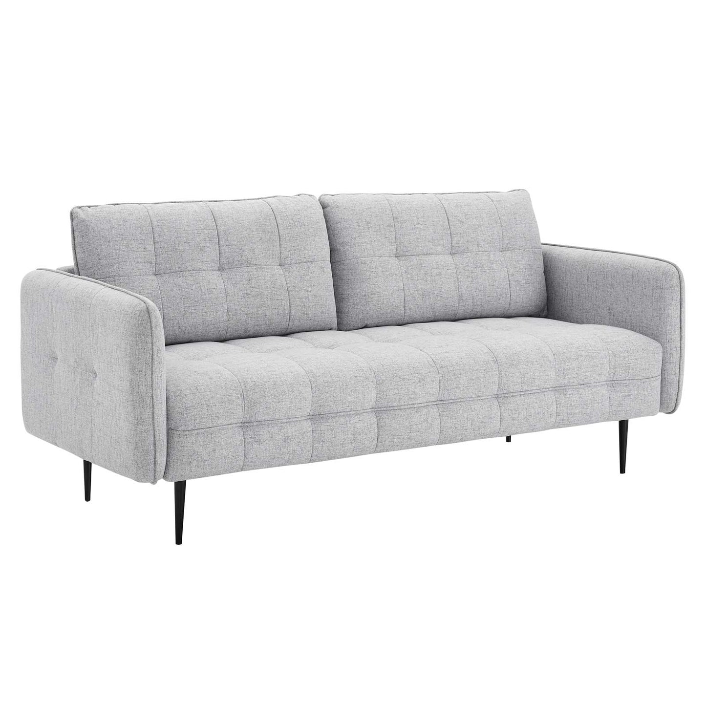 Cameron Tufted Fabric Sofa | Polyester by Modway