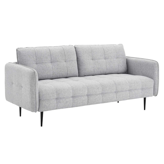 Cameron Tufted Fabric Sofa | Polyester by Modway