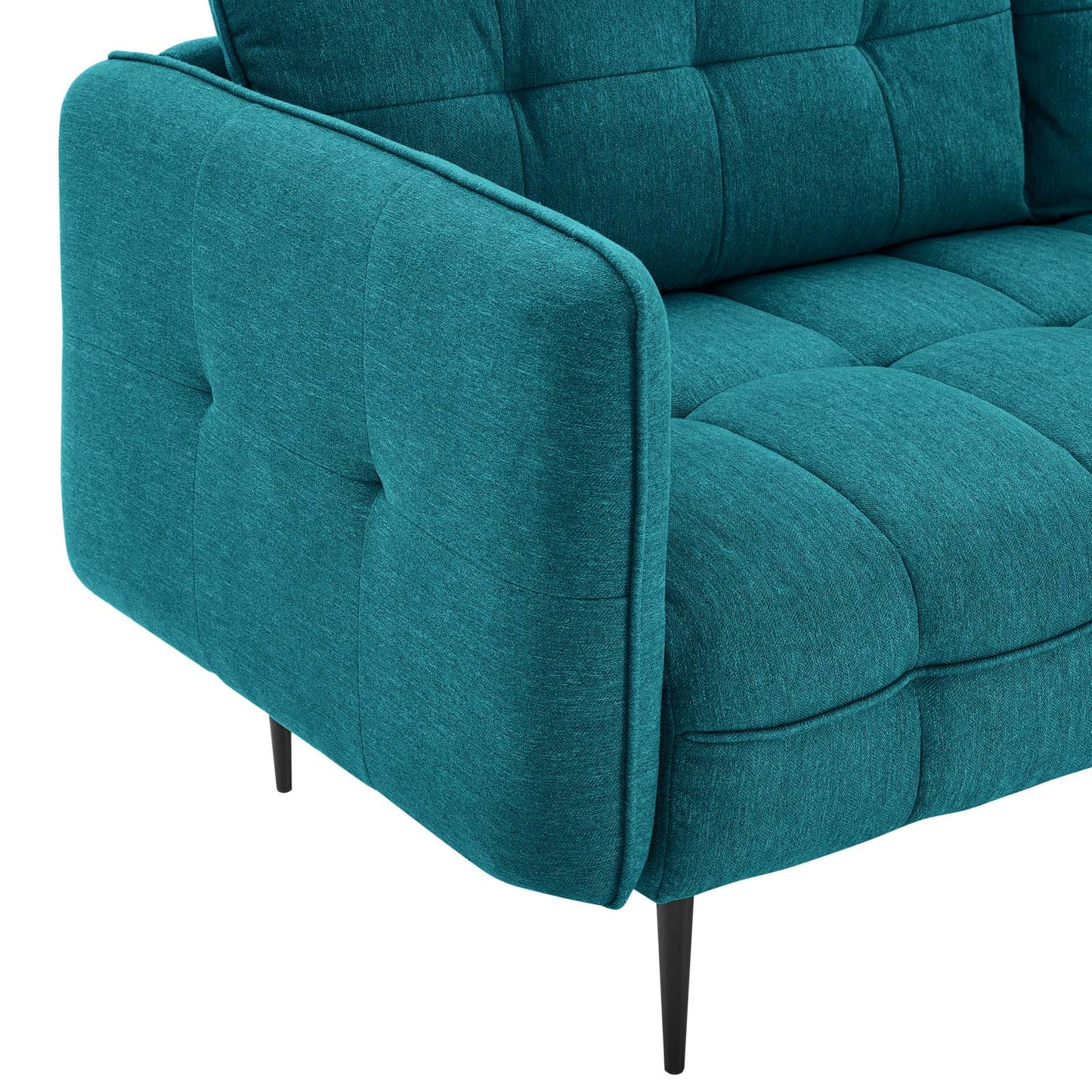 Cameron Tufted Fabric Sofa | Polyester by Modway