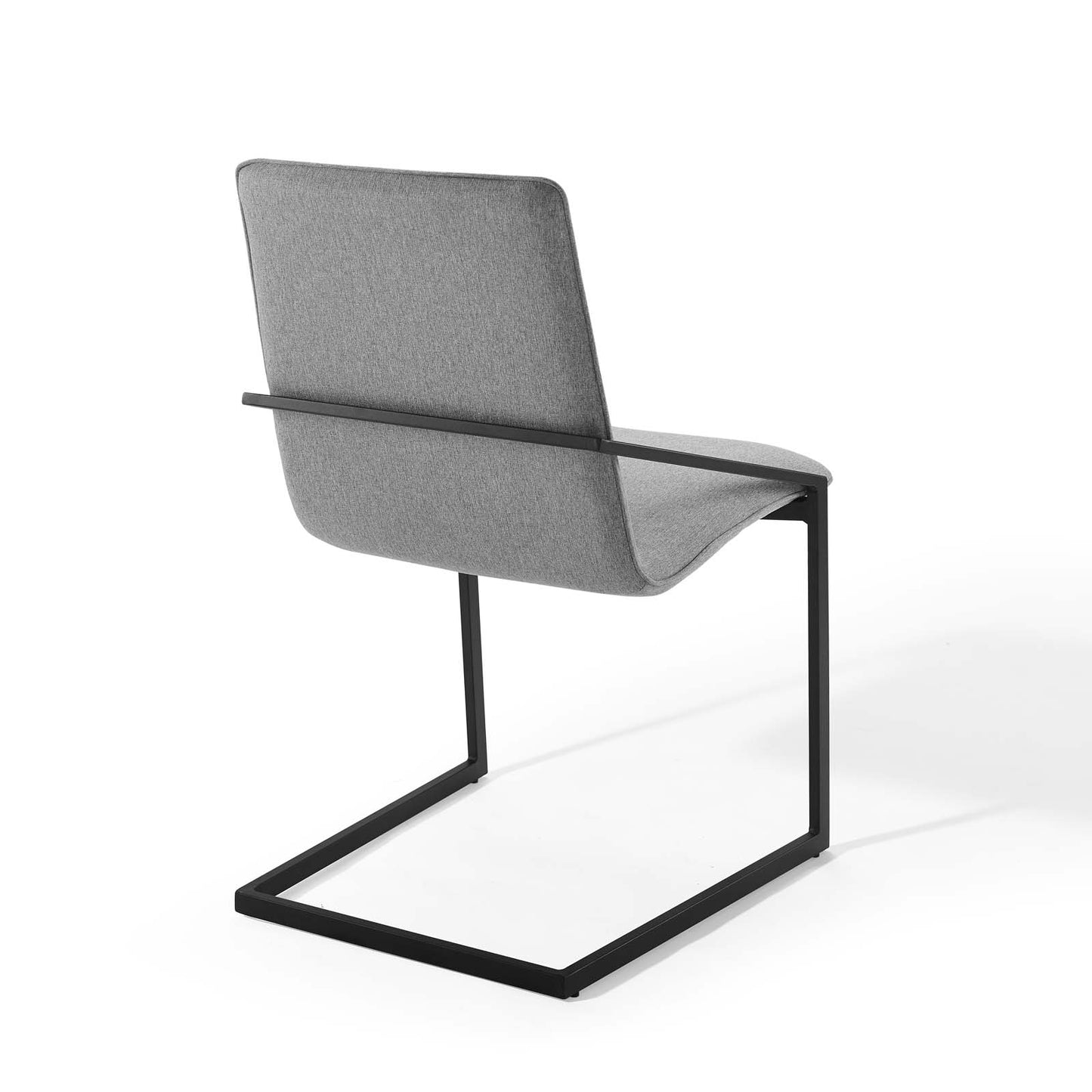 Pitch Dining Armchair Upholstered Fabric Set of 2 by Modway