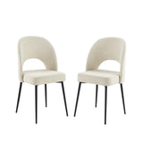 Rouse Dining Side Chair Upholstered Fabric Set of 2 by Modway