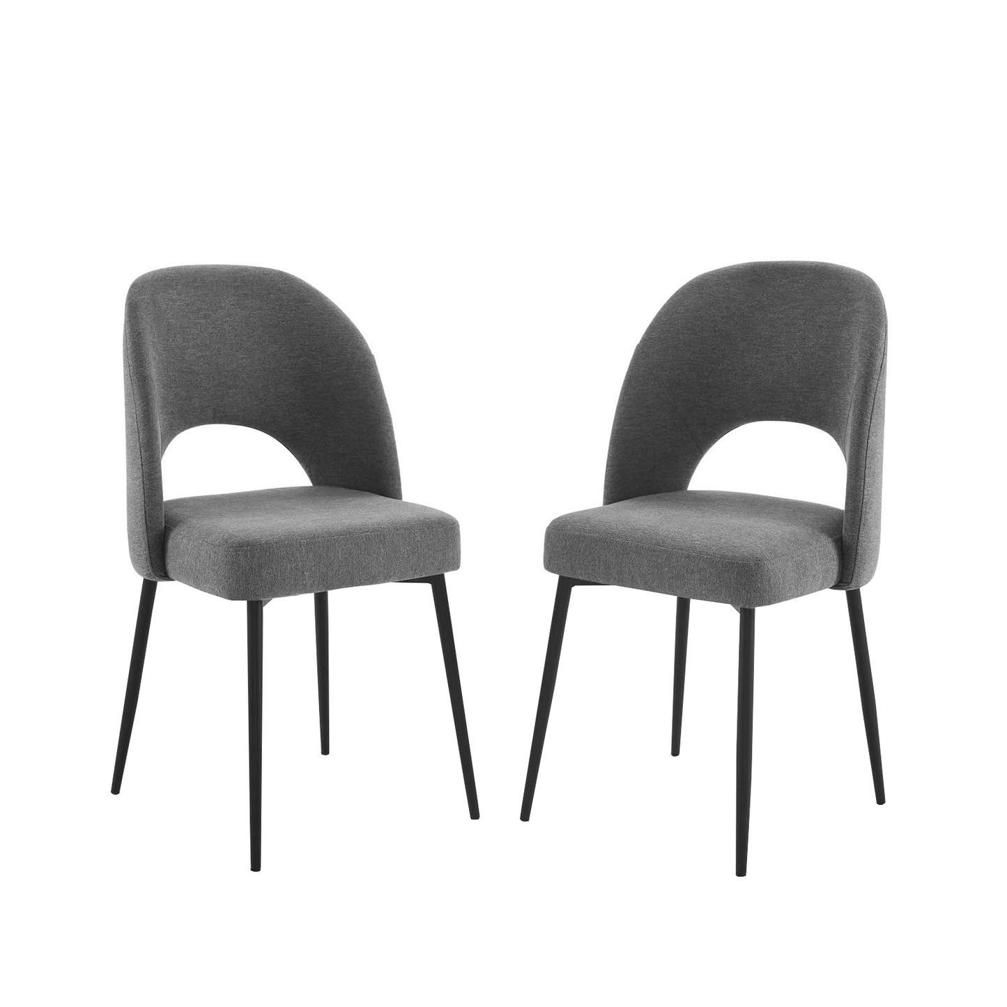 Rouse Dining Side Chair Upholstered Fabric Set of 2 by Modway