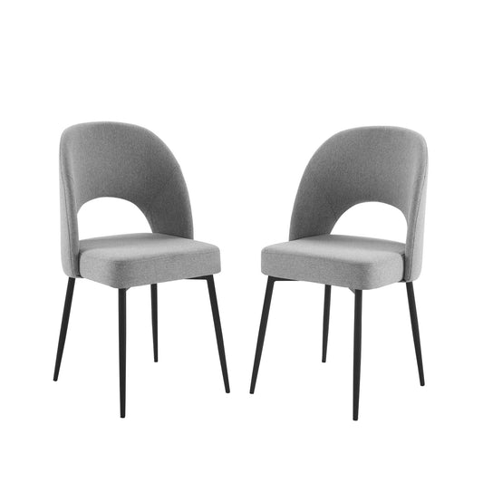 Rouse Dining Side Chair Upholstered Fabric Set of 2 by Modway