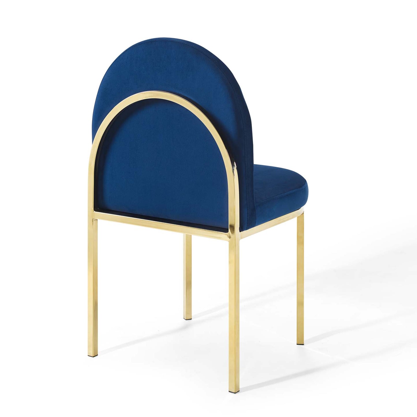 Isla Dining Side Chair Performance Velvet Set of 2 | Polyester by Modway
