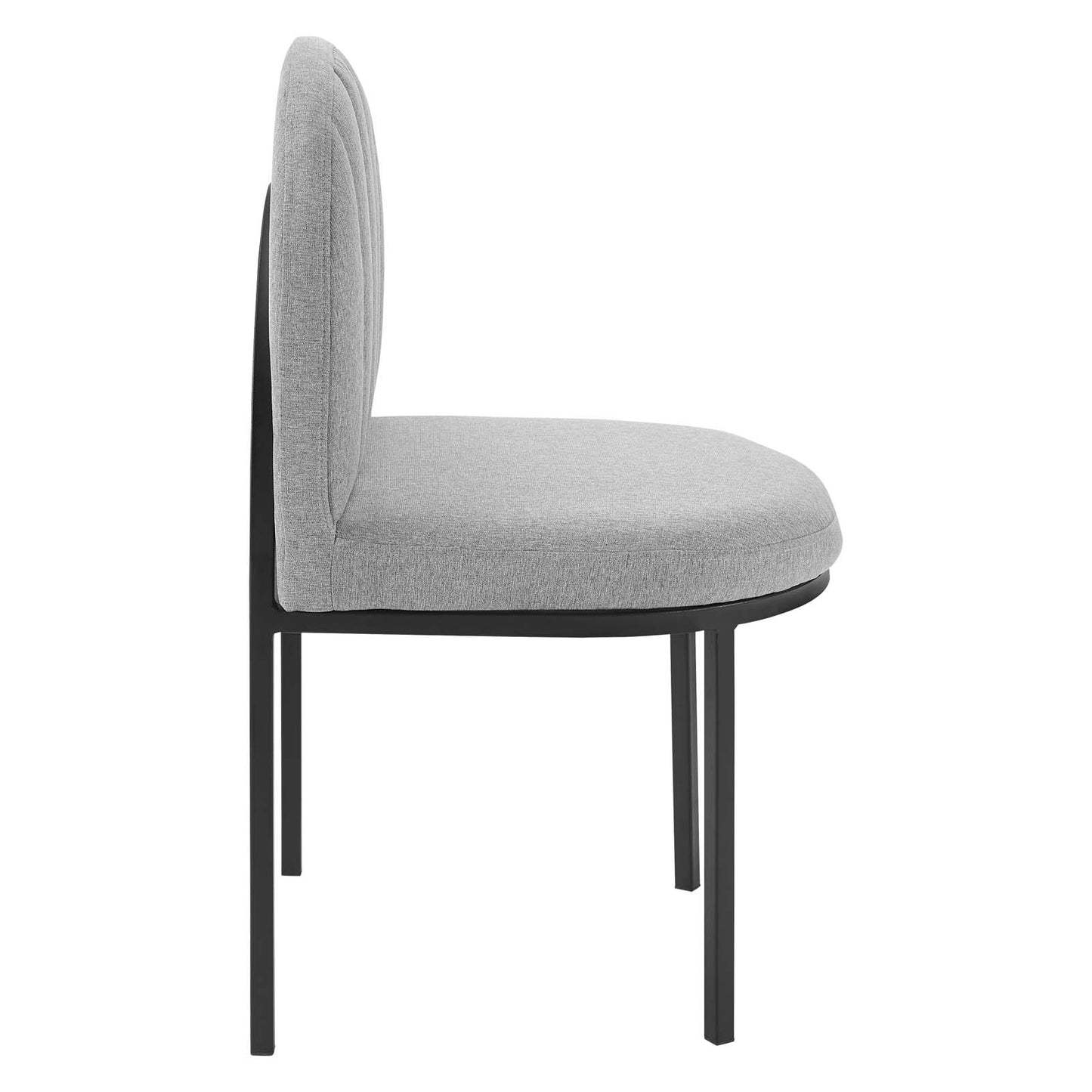 Isla Dining Side Chair Upholstered Fabric (Set of 2) | Polyester by Modway
