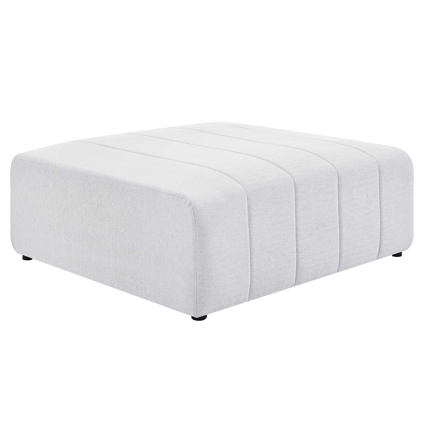 Bartlett Upholstered Fabric 6-Piece Sectional Sofa Ivory | Polyester by Modway