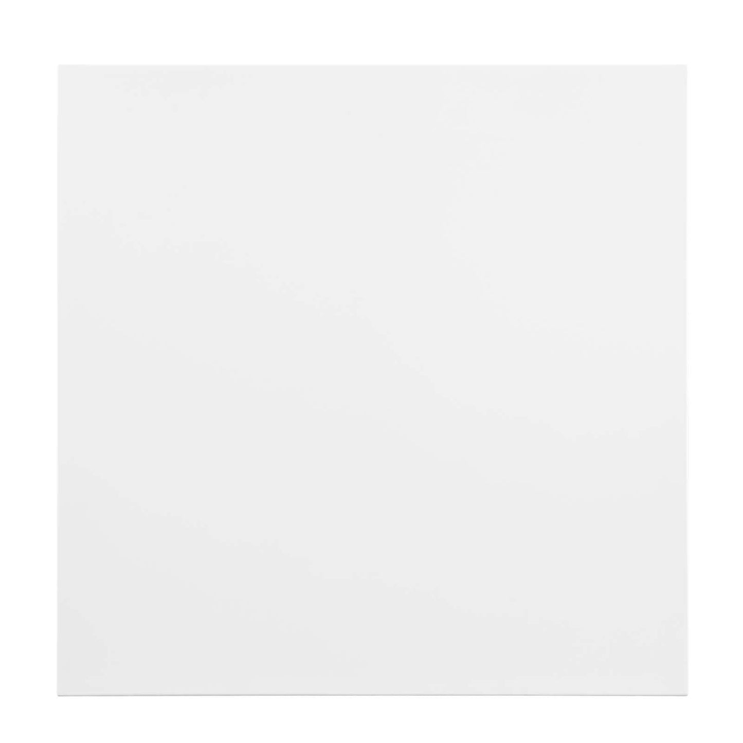 Verne 28" Square Dining Table in Gold White by Modway