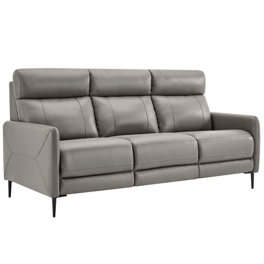 Huxley Leather Sofa by Modway