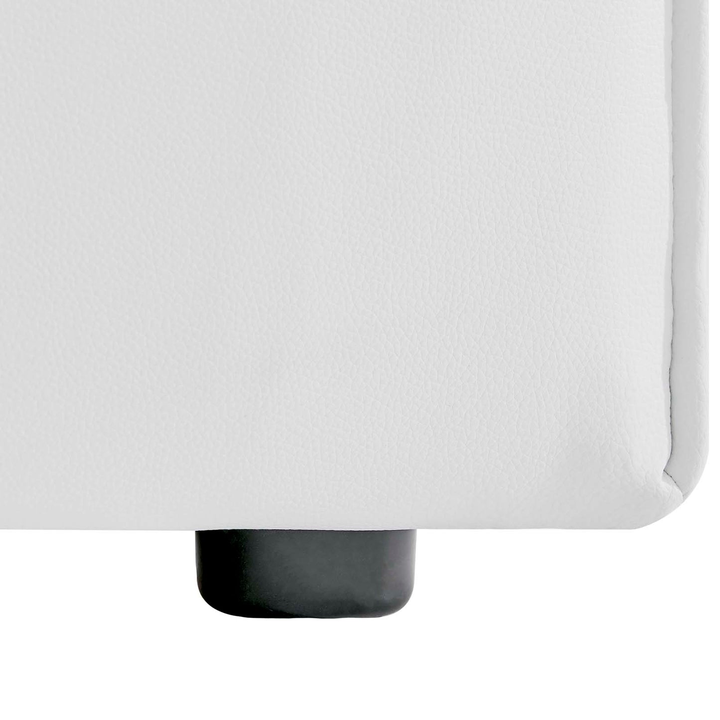 Mingle Vegan Leather Armless Chair by Modway