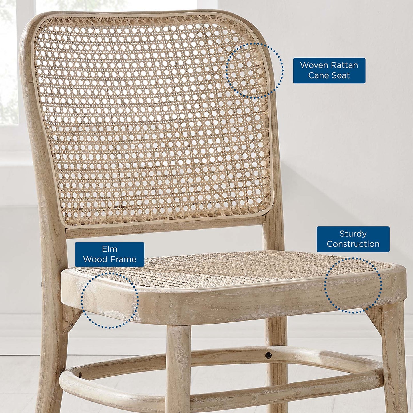 Winona Wood Dining Side Chair by Modway