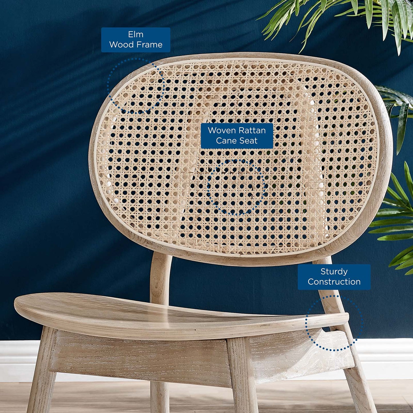 Malina Wood Dining Side Chair by Modway
