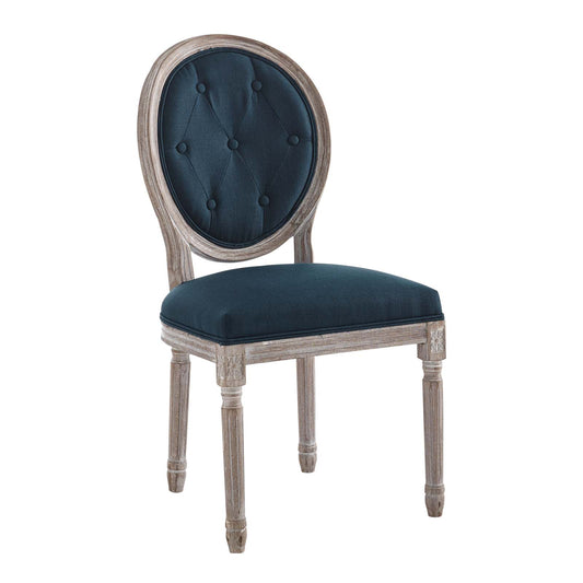 Arise Vintage French Upholstered Fabric Dining Side Chair by Modway
