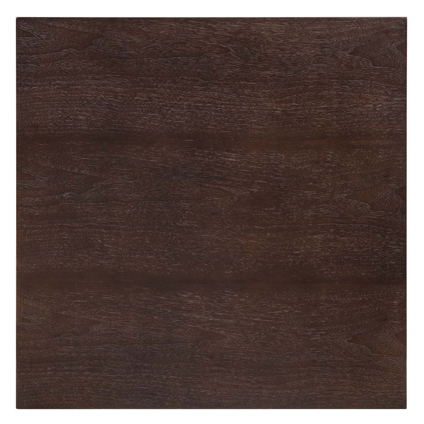 Verne 24" Square Dining Table in Gold by Modway