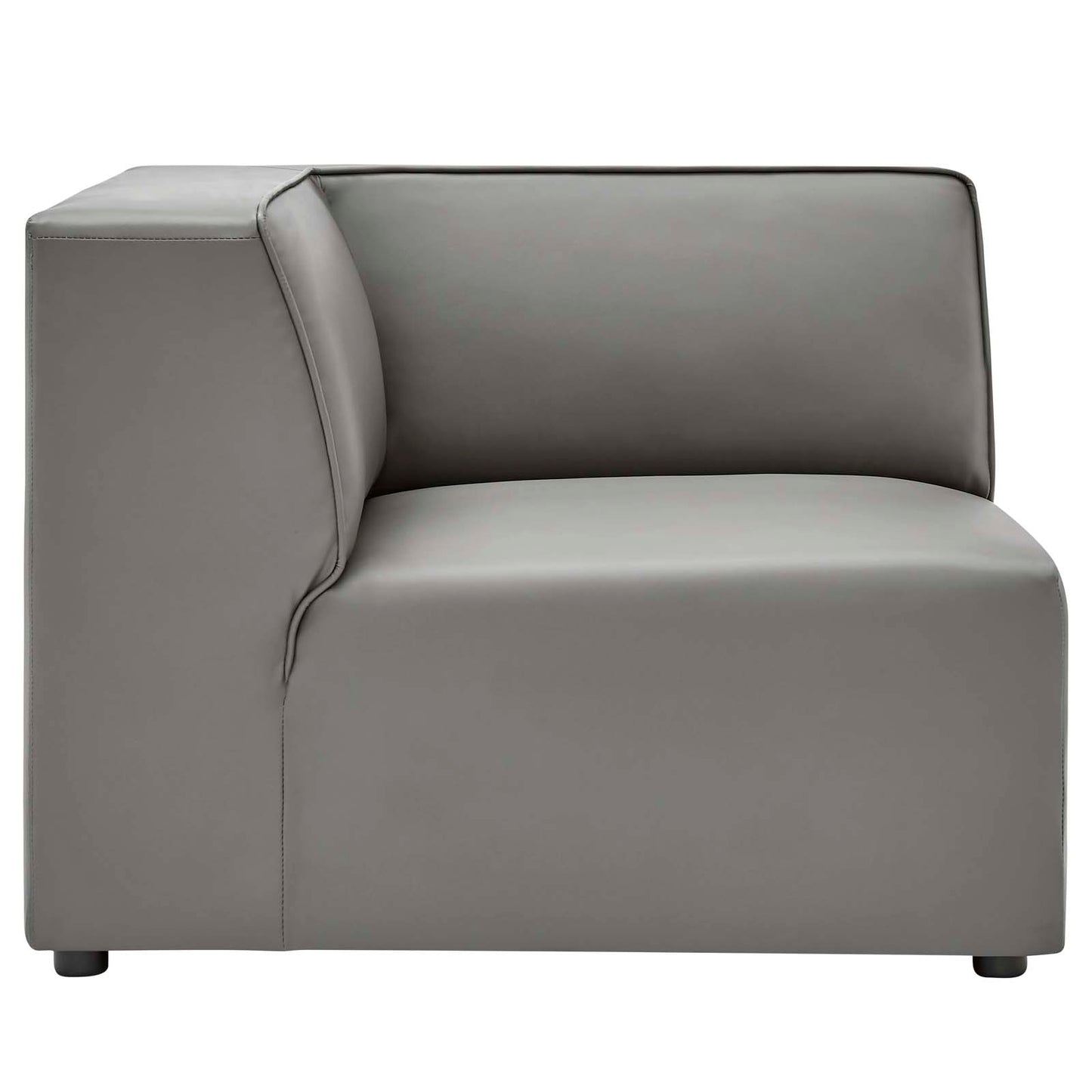 Mingle Vegan Leather 7-Piece Sectional Sofa by Modway
