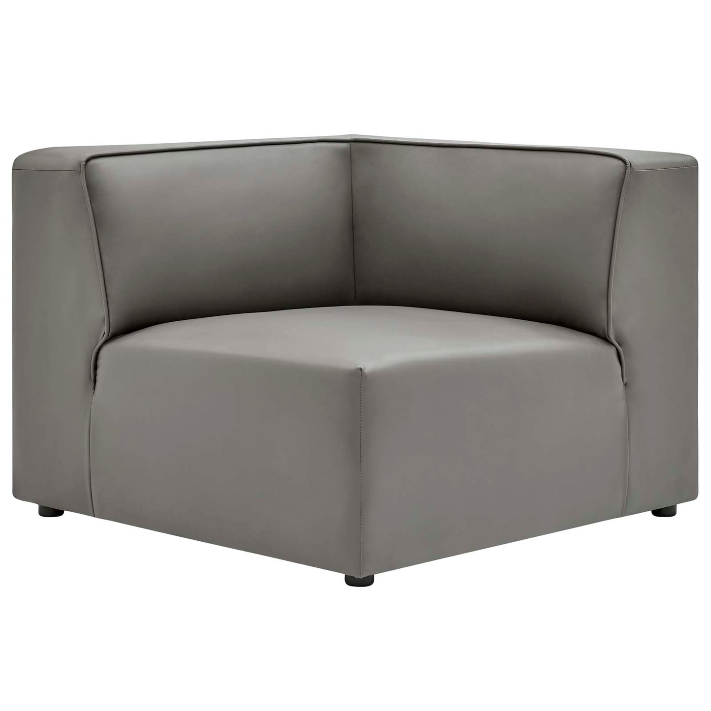 Mingle Vegan Leather 7-Piece Sectional Sofa by Modway