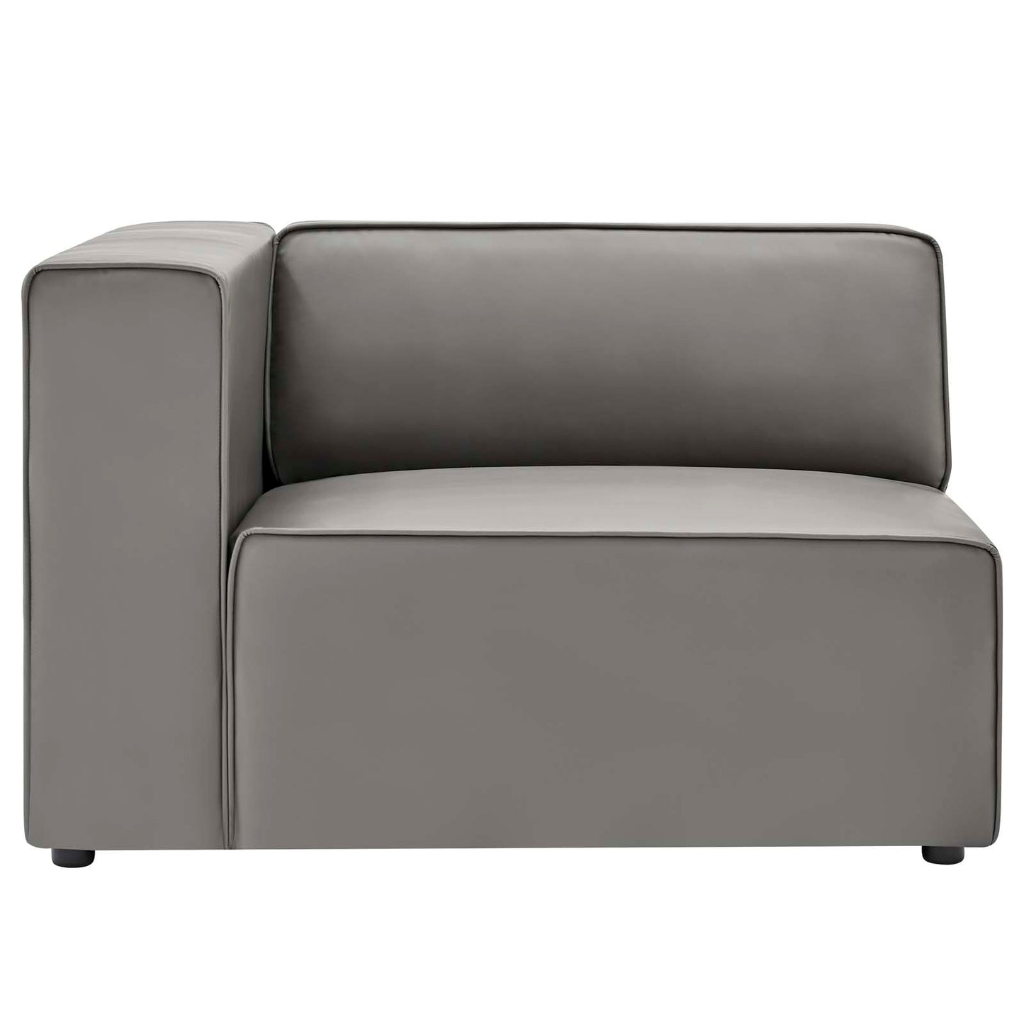 Mingle Vegan Leather 7-Piece Sectional Sofa by Modway
