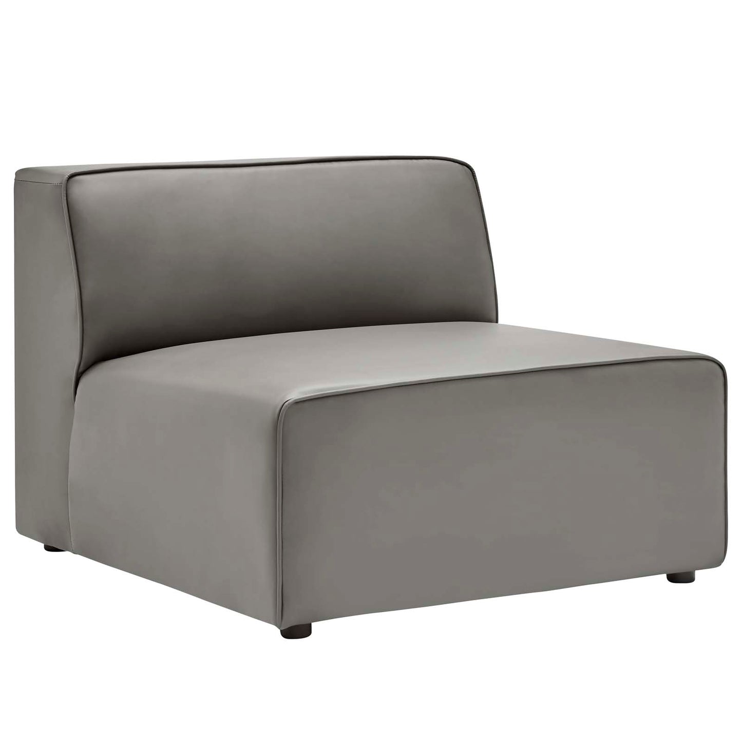 Mingle Vegan Leather 7-Piece Sectional Sofa by Modway