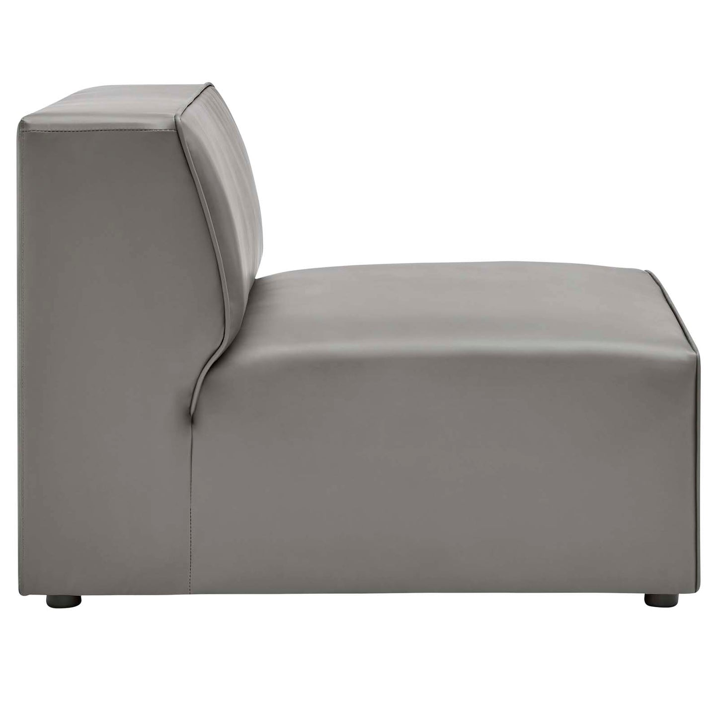 Mingle Vegan Leather 7-Piece Sectional Sofa by Modway