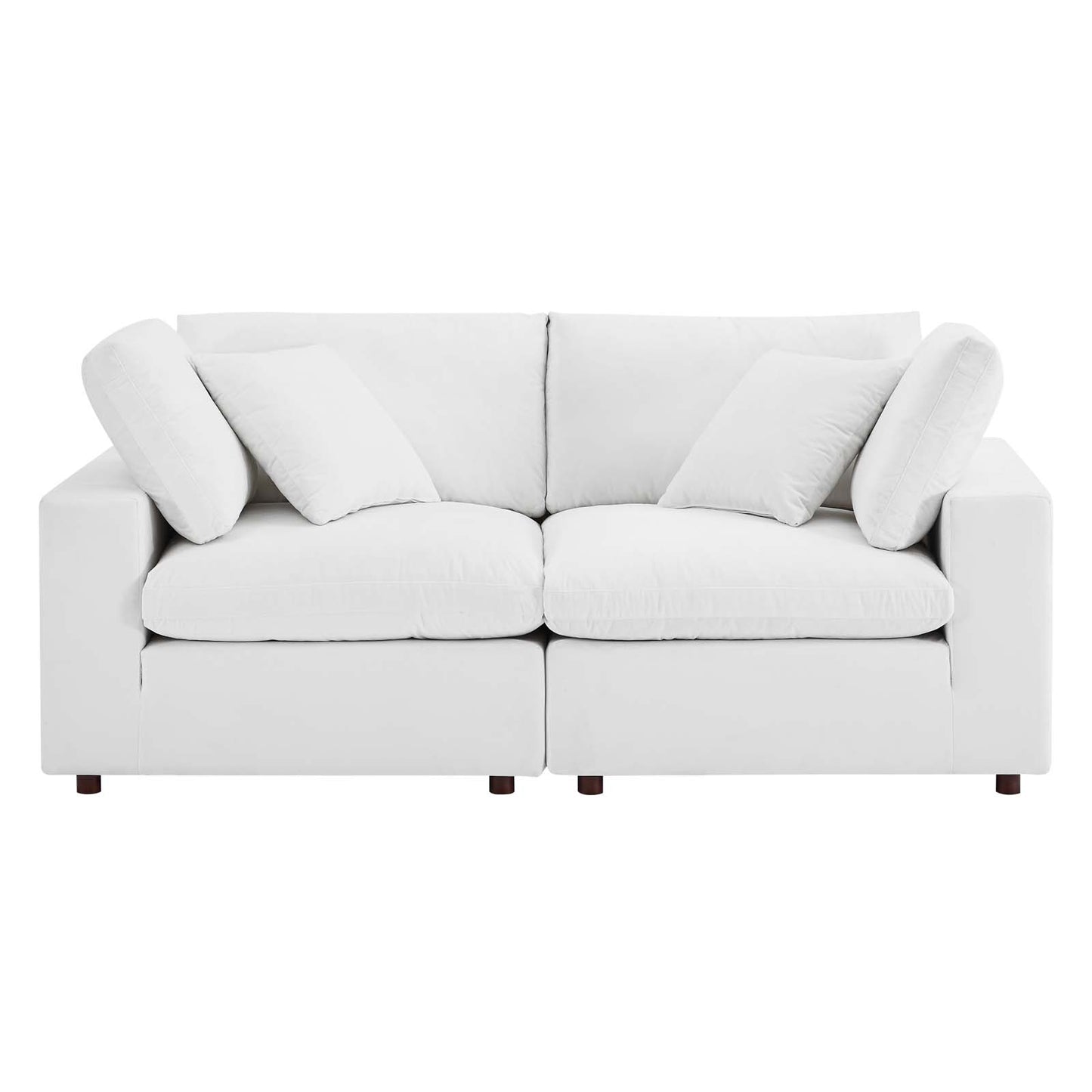 Commix Down Filled Overstuffed Performance Velvet Loveseat by Modway