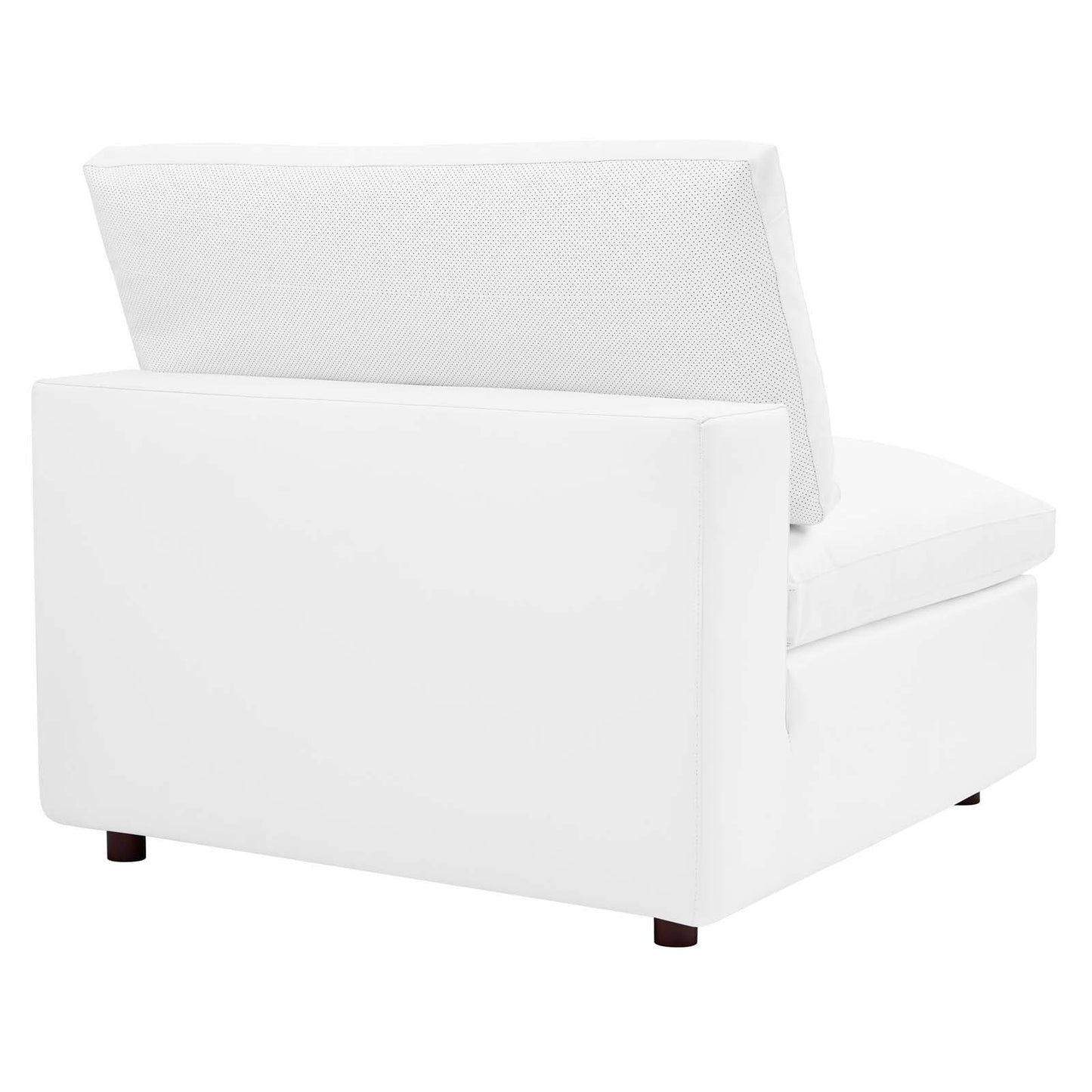 Commix Down Filled Overstuffed Vegan Leather 5-Piece Sectional Sofa by Modway