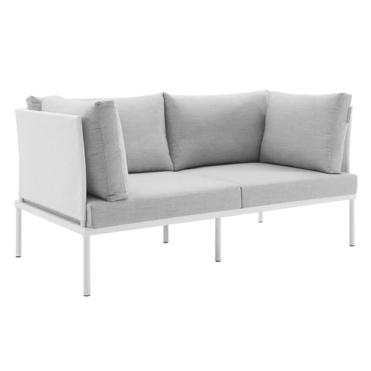 Harmony Sunbrella Outdoor Patio Aluminum Loveseat by Modway