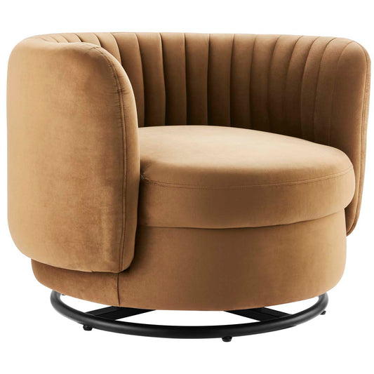 Embrace Tufted Performance Velvet Performance Velvet Swivel Chair by Modway
