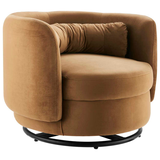 Relish Performance Velvet Performance Velvet Swivel Chair by Modway