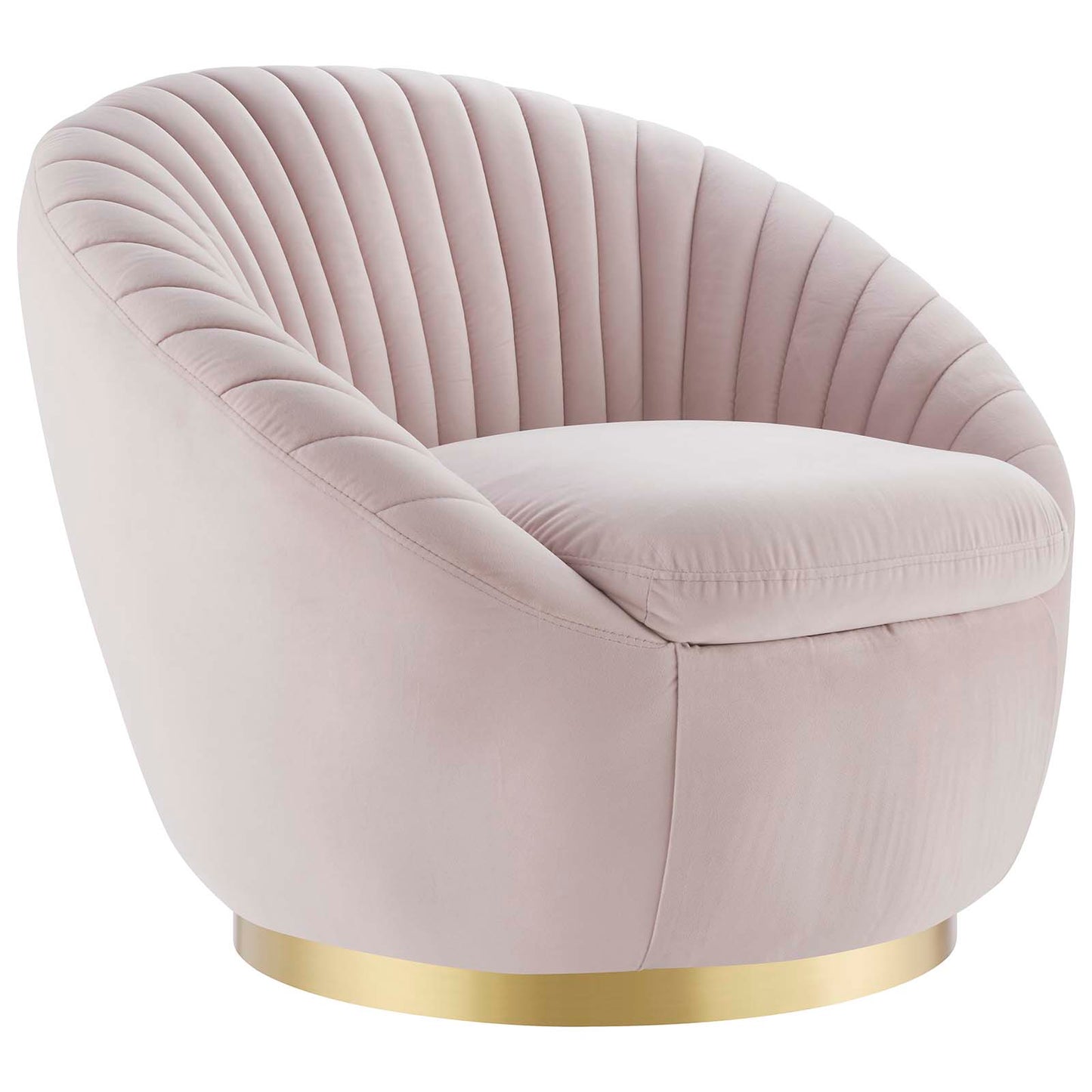 Whirr Tufted Performance Velvet Performance Velvet Swivel Chair by Modway