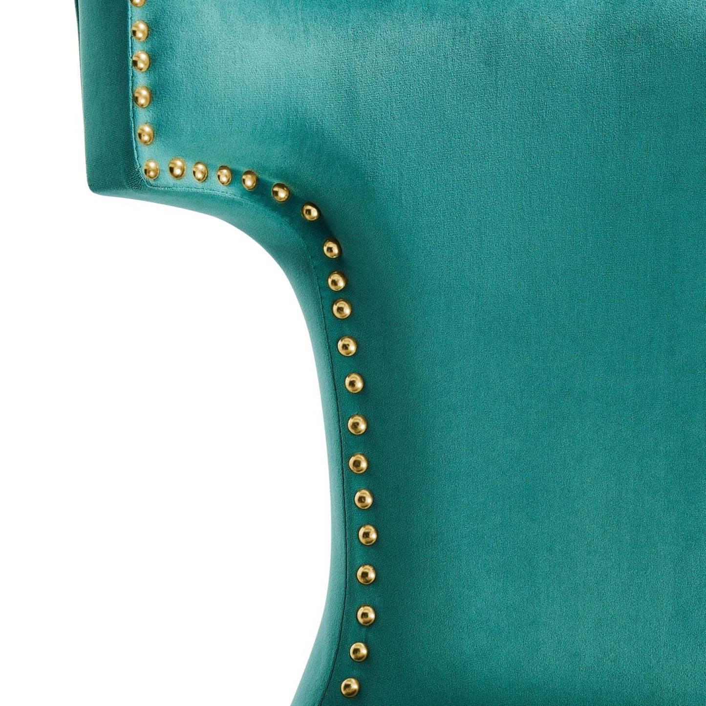 Curve Performance Velvet Dining Chairs (Set of 2) by Modway