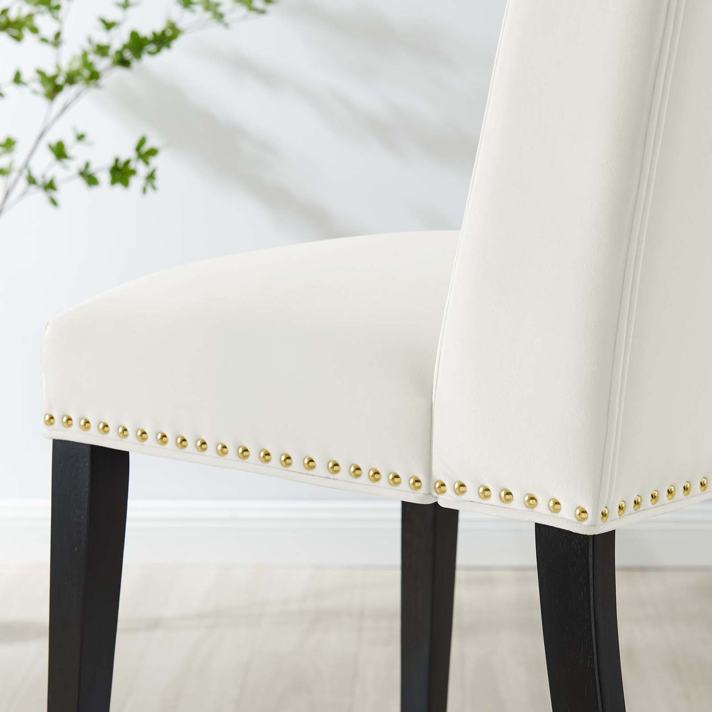 Baron Performance Velvet Dining Chairs (Set of 2) by Modway