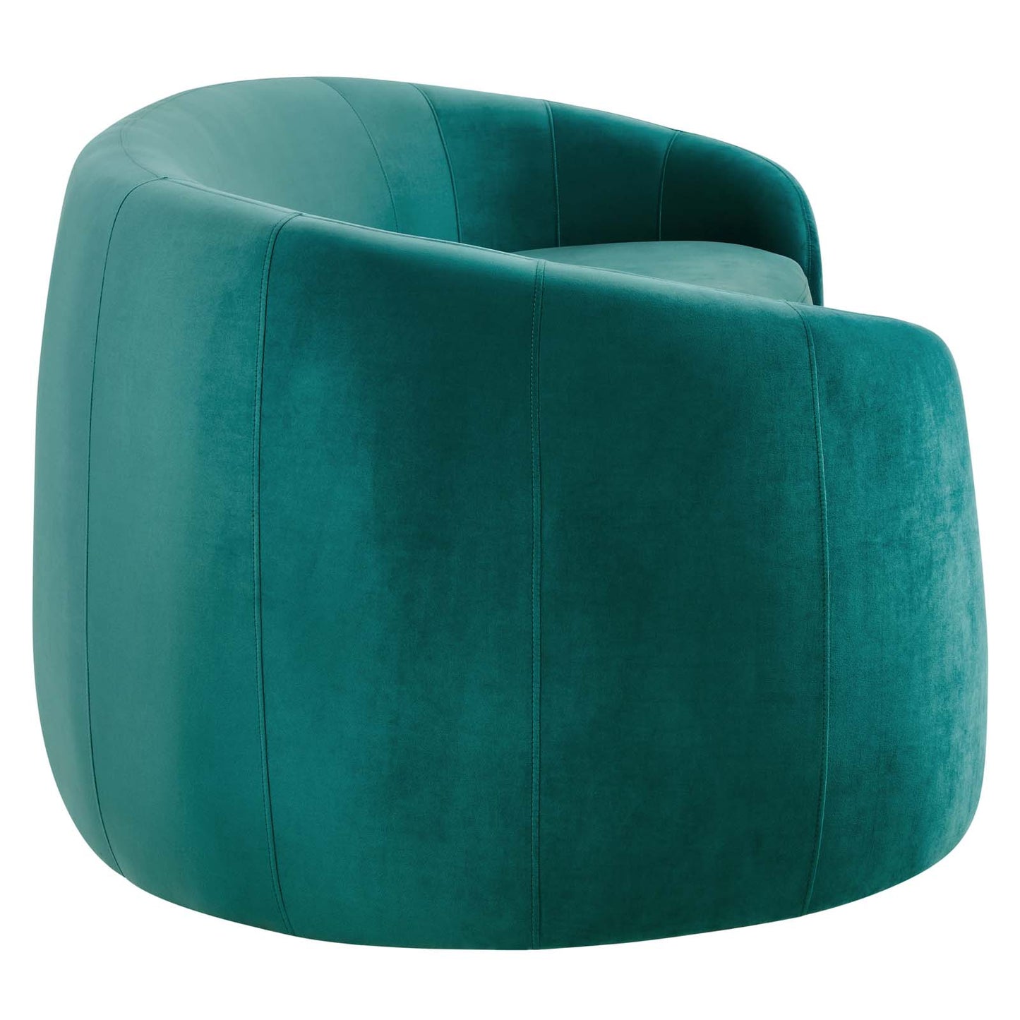 Contessa Performance Velvet Sofa in Teal by Modway