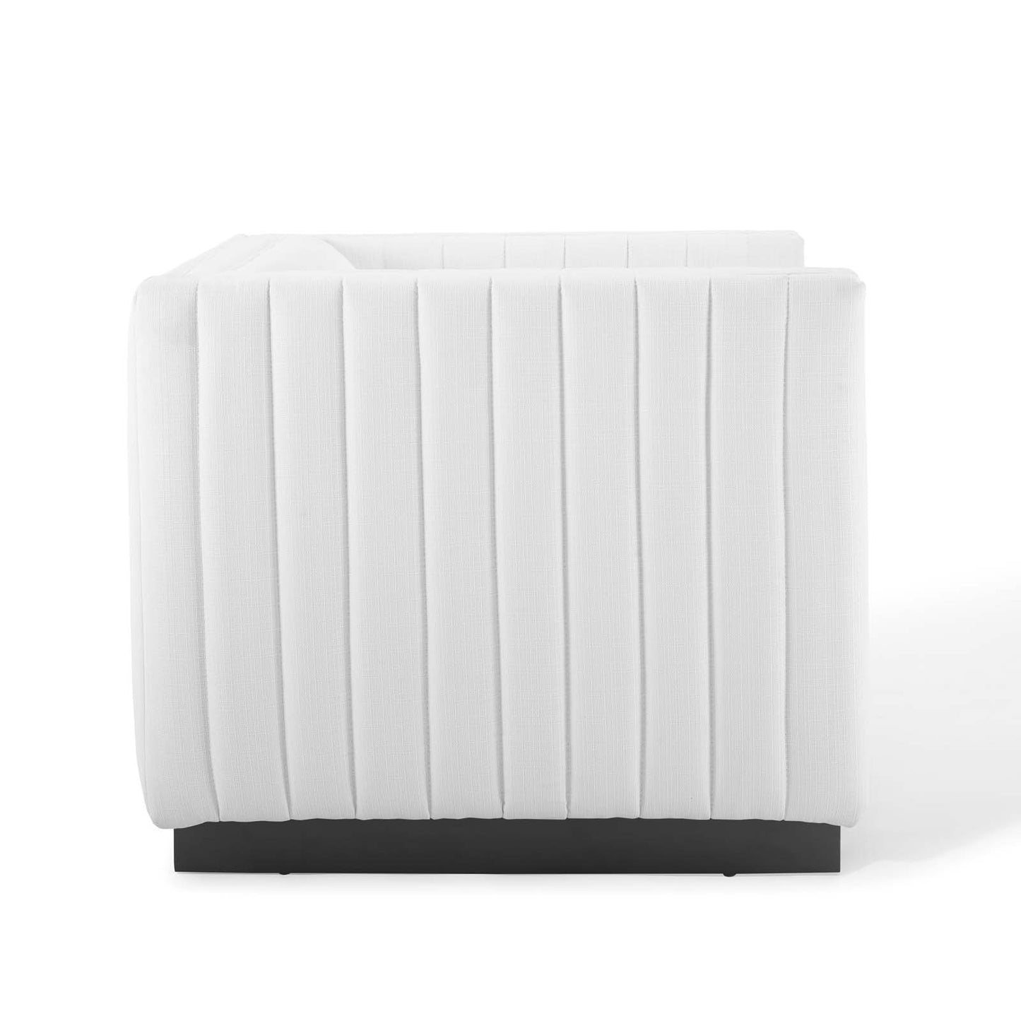 Conjure Tufted Armchair Upholstered Fabric Set of 2 | Polyester by Modway