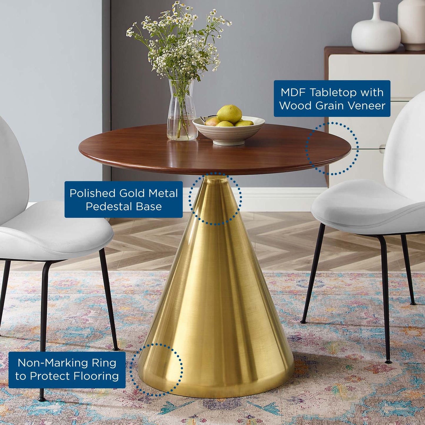 Tupelo 36" Dining Table by Modway